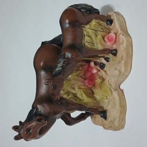 VTG K's Collection Horse & Colt Figurine